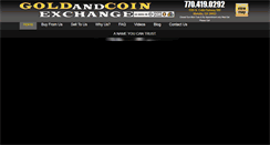 Desktop Screenshot of goldandcoinexchange.com